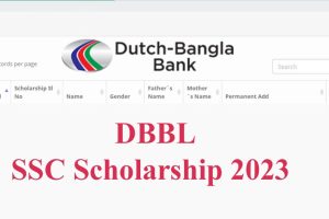 DBBL Scholarship 2023 SSC Program