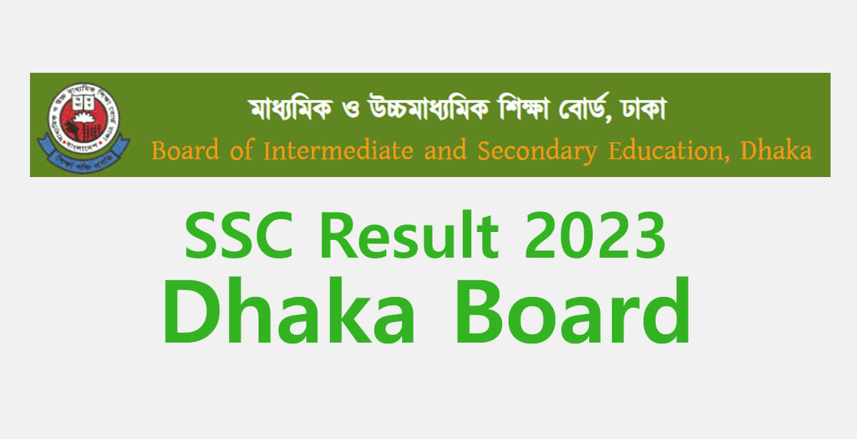 SSC Result 2023 Dhaka Board