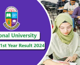 Honours 1st Year Result 2024 Session 2022-23
