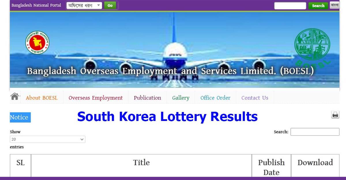 South Korea Lottery Results 2024