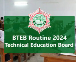 BTEB Routine 2024 for Diploma in Engineering, Tourism and Hospitality Exam Published