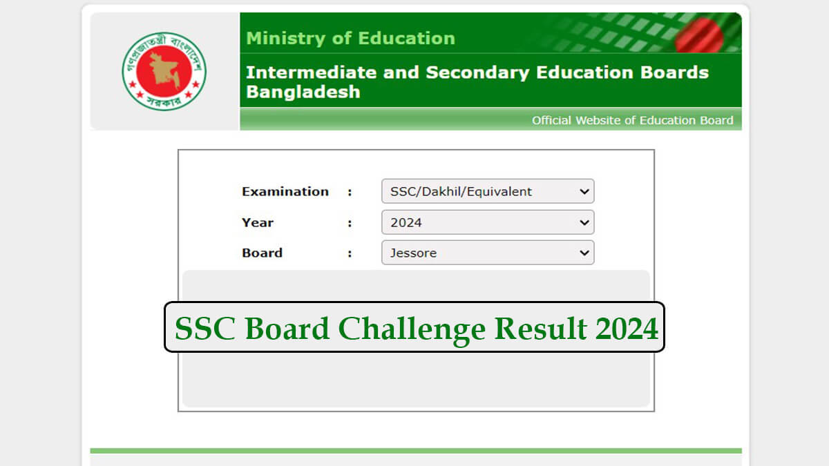 SSC Board Challenge Result 2024