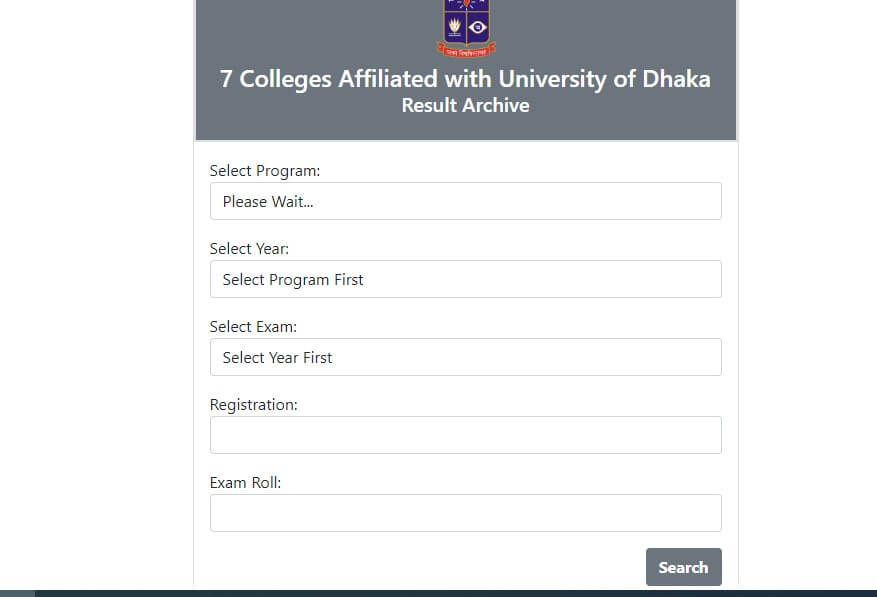 Du 7 College Result 2024