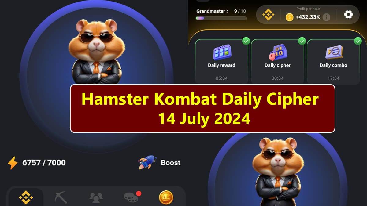 Hamster Kombat Daily Cipher July 14