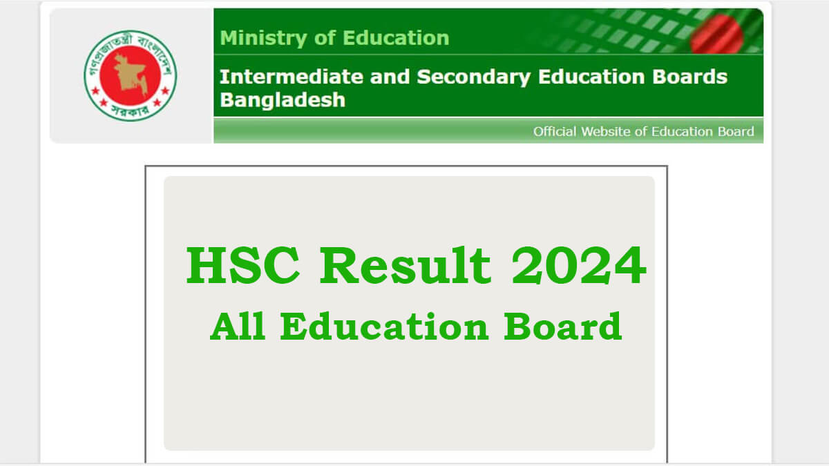 HSC Result 2024 Live