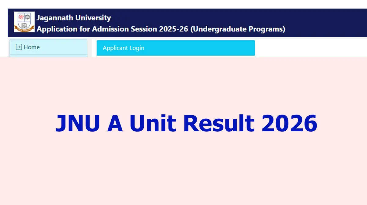 JNU A Unit Result 2026