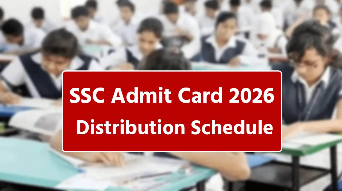 SSC Admit Card 2026