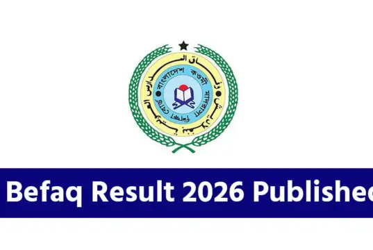 Befaq Result 2026 Published with GPA, Marksheet Befaq Result 2026 Published